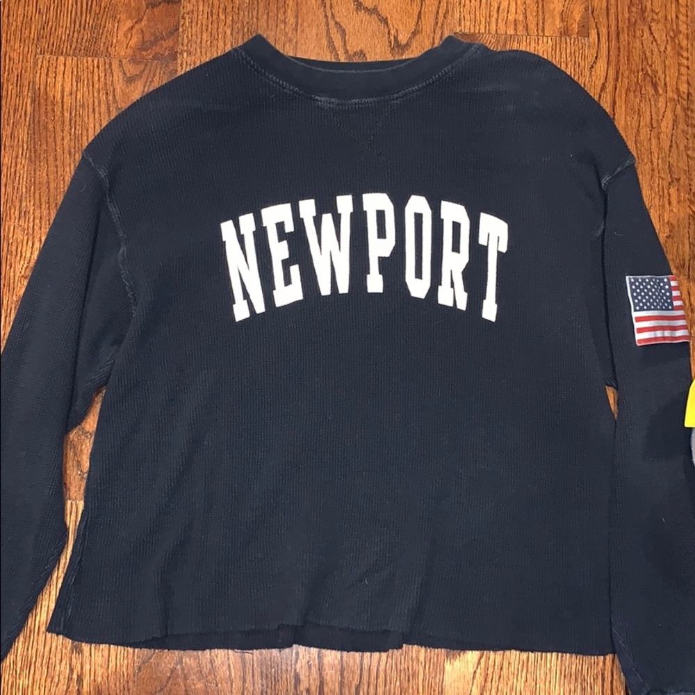 Brandy long sleeve cropped